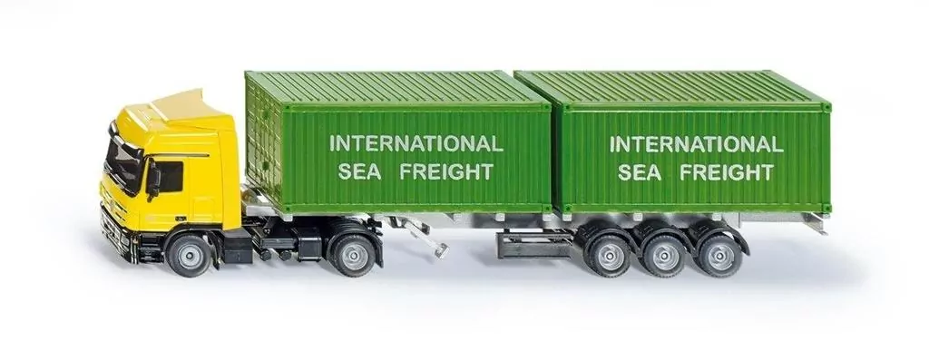 Ciężarówka z naczepą + kontener. Siku Super - tantis.pl