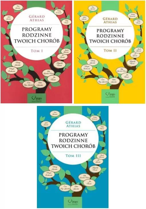 Pakiet: Programy rodzinne twoich chorób. Tom 1-3 - tantis.pl