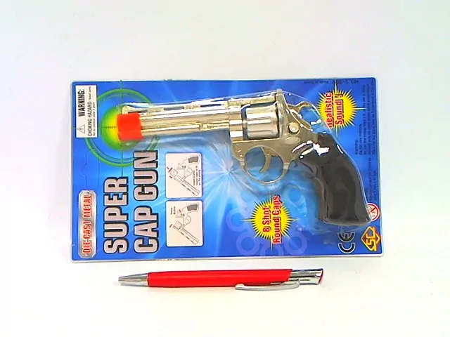 Pistolet metalowy na spłonkę - tantis.pl