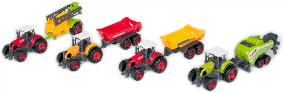 Traktor metalowy Moje Ranczo 22cm - tantis.pl