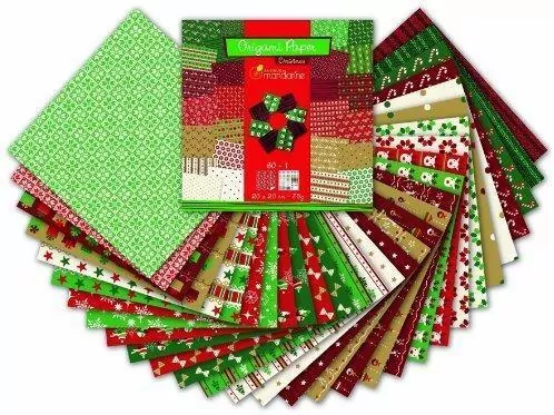 Papier origami 20x20 cm. Christmas - tantis.pl