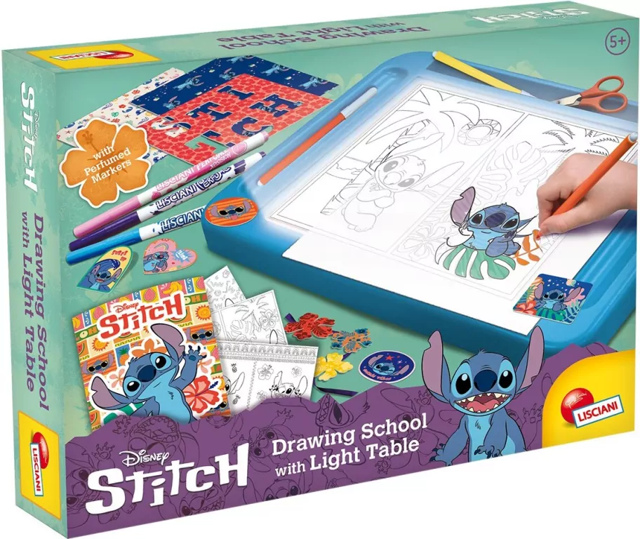 Stitch Szkoła rysowania z tablicą LED - tantis.pl