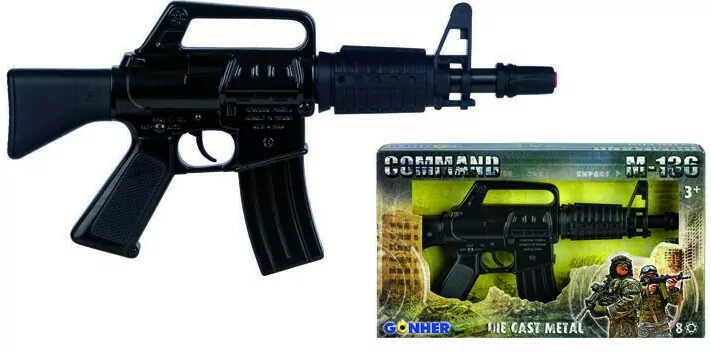Karabin maszynowy GONHER 136/6 metalowy - tantis.pl