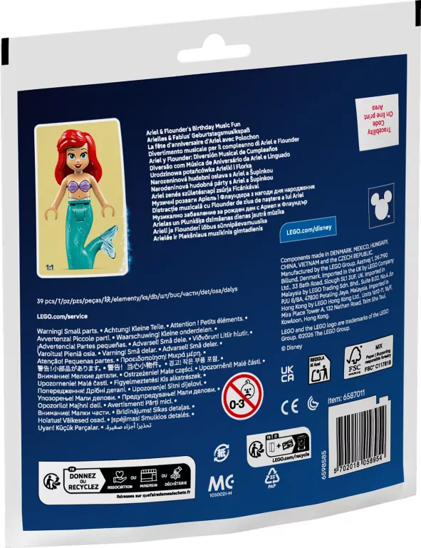 LEGO® Urodzinowa potańcówka Arielki i Florka 30720 - tantis.pl