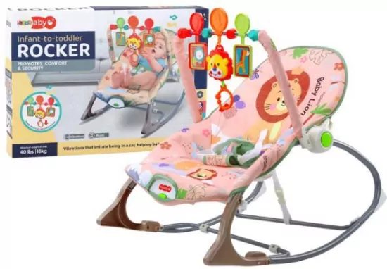 Bujaczek 2w1 wibracja i dźwięk. Lew