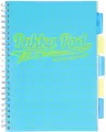 Kołozeszyt Pukka Pad A4 Project Book Neon dots niebieski - tantis.pl