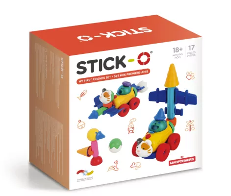Magformers Stick-O Zestaw z przyjaciółmi 17el