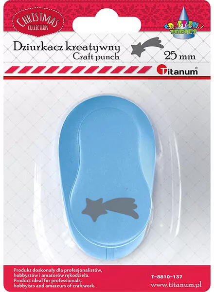 Dziurkacz z motywem 25mm. Gwiazda Betlejemska - tantis.pl