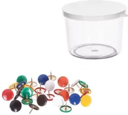 Pinezka kolorowa economy 300 szt