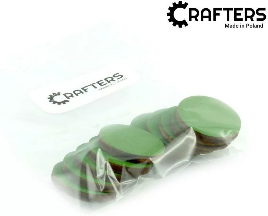 Znaczniki drewniane. Zielone 10 szt. PG22 - tantis.pl