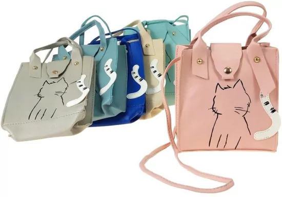 Torebka z wiązanym paskiem, mix