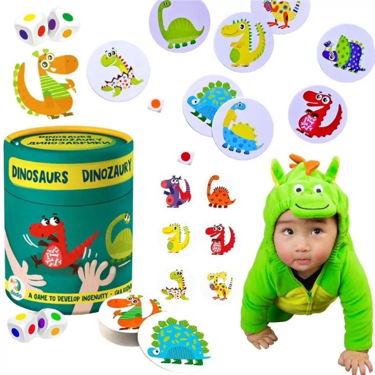 DODO. Gra na spostrzegawczość Dinozaury - tantis.pl