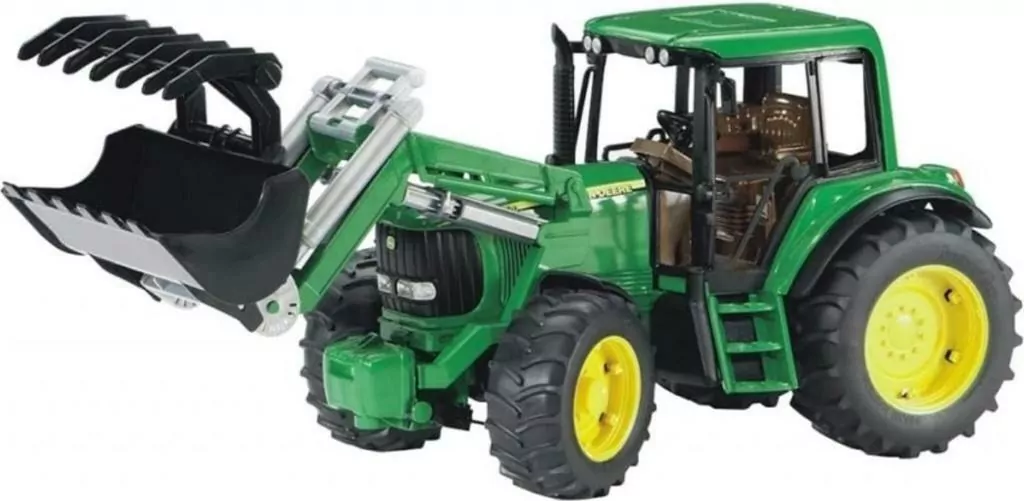 Traktor z ładowarką. John Deere - tantis.pl