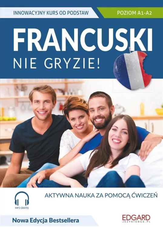 Francuski nie gryzie! + mp3 Poziom A1-A2 - tantis.pl