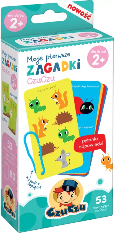 CzuCzu. Moje pierwsze zagadki - tantis.pl