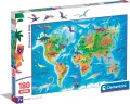 Puzzle 180 Super Dinosaurs Map - tantis.pl