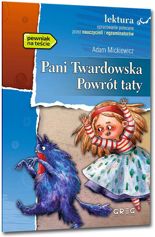 Pani Twardowska. Powrót taty. Lektura z opracowaniem - tantis.pl