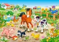 Puzzle 120. Na farmie. On the farm. B-13197-1 - tantis.pl