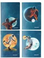 Zeszyt Cosmo. A4/32K linia kolorowa. 4 sztuki - tantis.pl