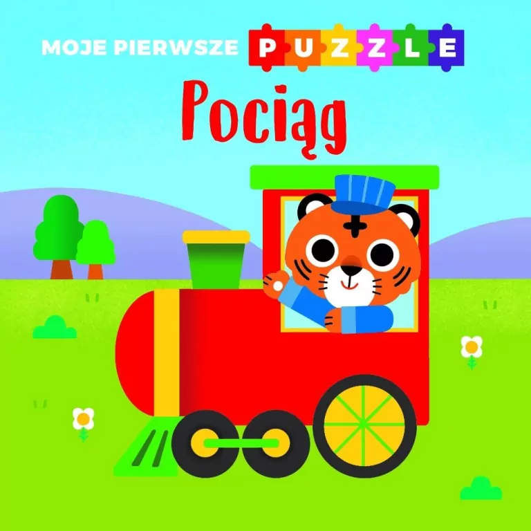 Moje pierwsze puzzle. Pociąg - tantis.pl