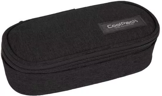 Piórnik owalny Coolpack Campus Snow Black - tantis.pl