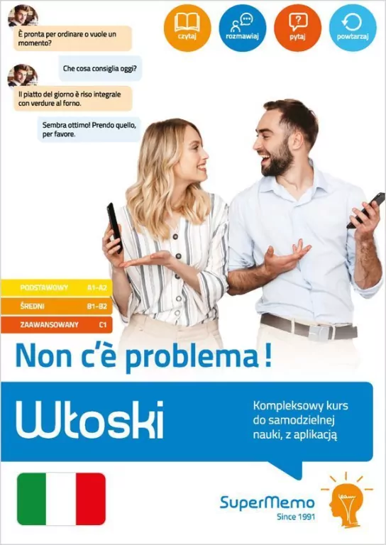 Włoski. Non ce problema! A1-A2, B1-B2 i C1 - tantis.pl