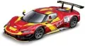 Ferrari Racing 296 GT3 2023 Red 1:43 BBURAGO - tantis.pl