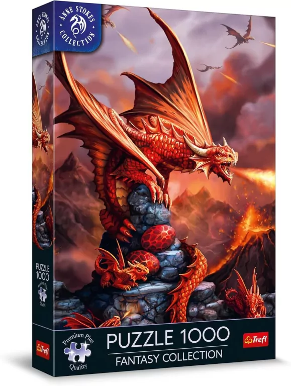 Puzzle 1000. Ognisty Smok - tantis.pl