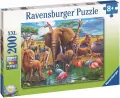Ravensburger. Puzzle XXL 200. Dzikie zwierzęta - tantis.pl