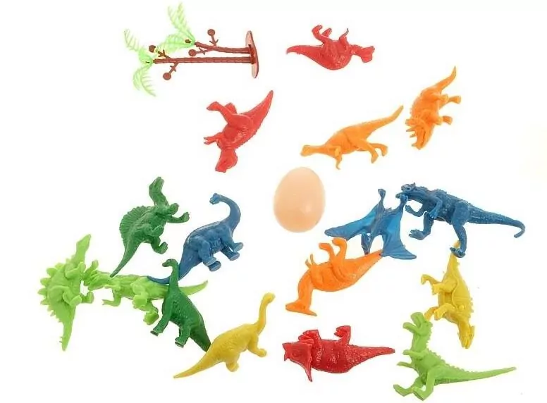 Dinozaur w tubie z akcesoriami MIX - tantis.pl