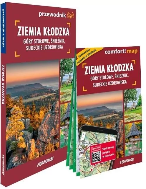 Ziemia kłodzka. Góry.. light: przewodnik + mapa - tantis.pl