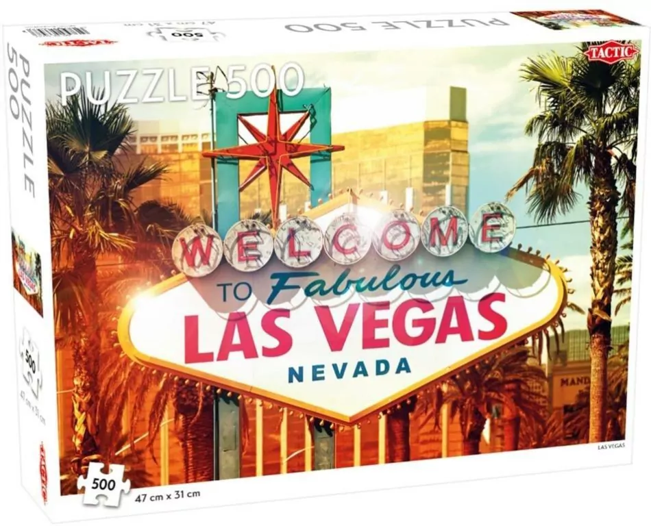 Puzzle 500. Welcome to Las Vegas - tantis.pl