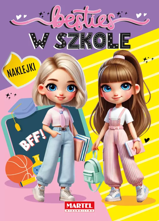 Besties W szkole z naklejkami - tantis.pl