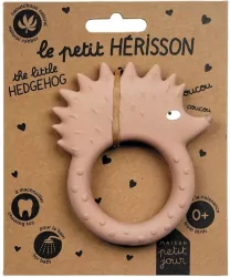 Gryzak dla dzieci z naturalnego kauczuku Jeż