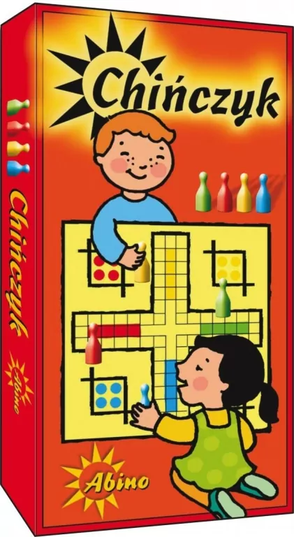 Chińczyk. Gra planszowa. Abino - tantis.pl