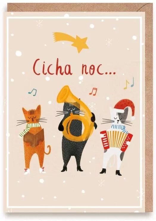 Kartka Bożonarodzeniowa Cicha noc... - tantis.pl