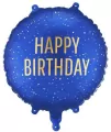 Balon foliowy pastylka Happy Birthday 35x35cm - tantis.pl