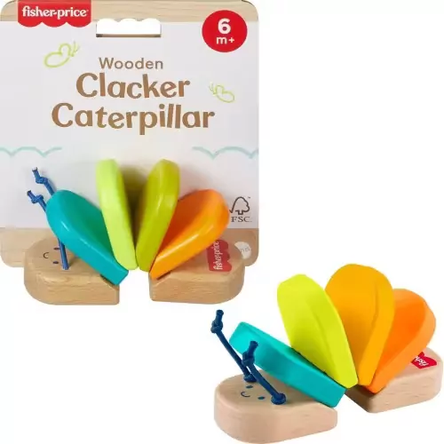 Fisher-Price Drewniana tablica ze zwierzątkami - tantis.pl