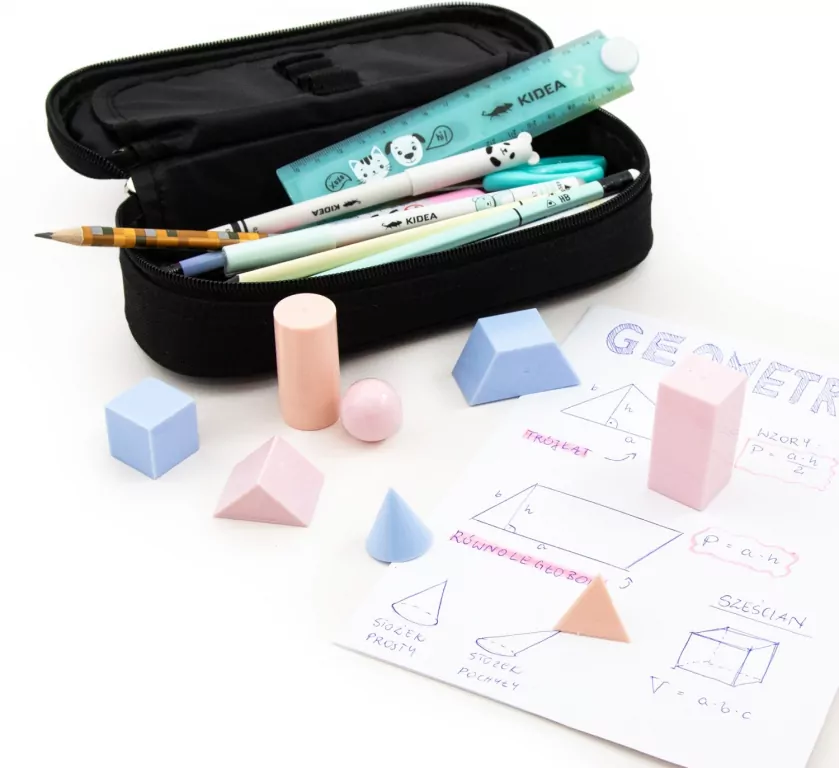 Modele 3D figur geometrycznych A KIDEA - tantis.pl