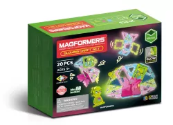 Magformers Glowing Craft 20 elementów