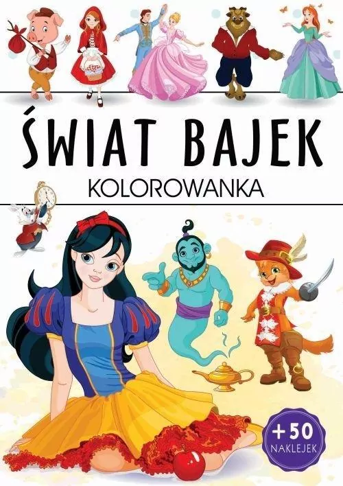 Świat bajek. Kolorowanka - tantis.pl