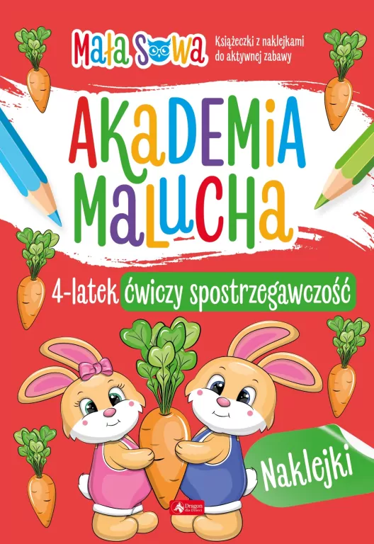 Akademia malucha. 4latek ćwiczy spostrzegawczość - tantis.pl