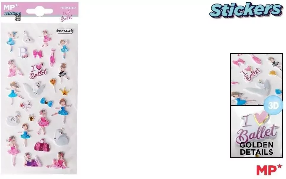 Naklejki 3D balet - tantis.pl