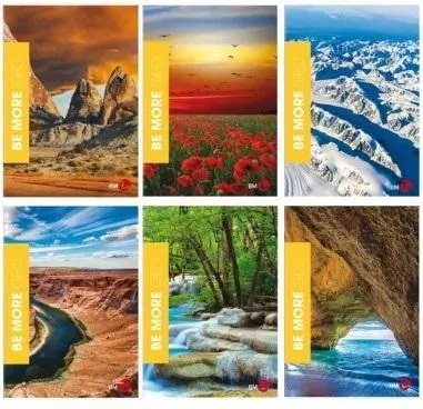 Zeszyt A4/72K linia Be More Geo (10szt) - tantis.pl