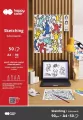 Blok szkicowy Młody Artysta A4/50K 90g Happy Color - tantis.pl