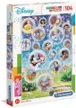 Puzzle 104. SuperColor. Disney classic. - tantis.pl