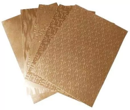 Kartony Highlight 25x35cm 5 arkuszy złoty - tantis.pl