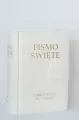 Pismo Święte Stary i Nowy Testament. Małe, białe, z zapięciem - tantis.pl