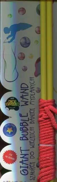 Sznurek do wielkich baniek mydlanych, 50cm - tantis.pl