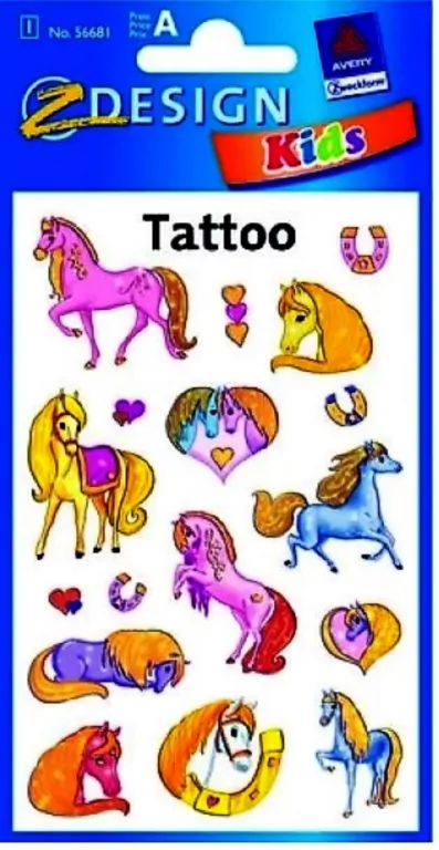 Tatuaże. Kucyki - tantis.pl